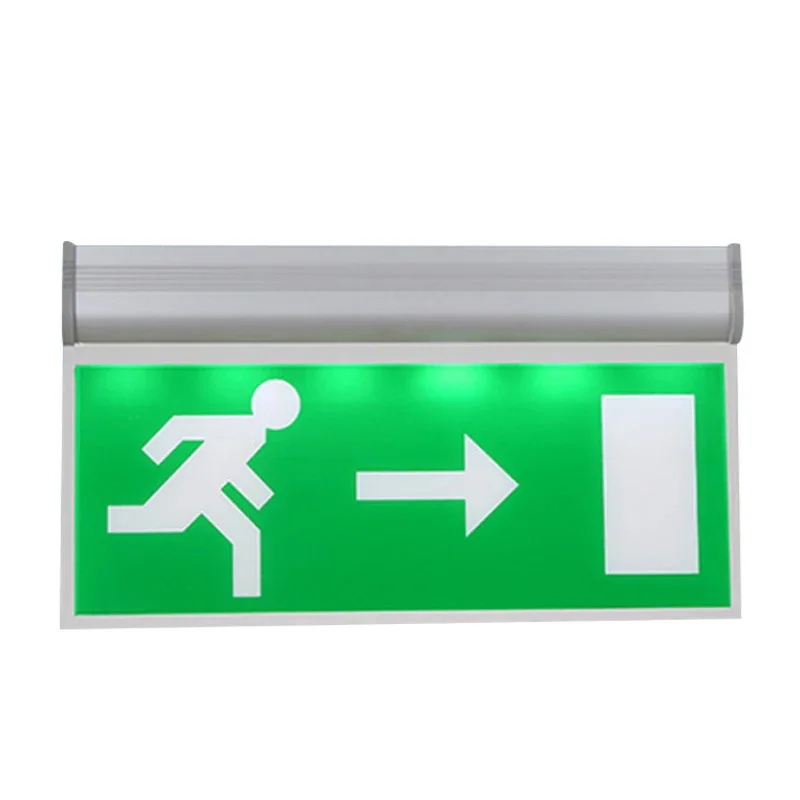 Emergency Light Exit Lighting Indicator Light Shopping Mall School Office Building Multiple Occasions Emergency Lamp Ac85-265v