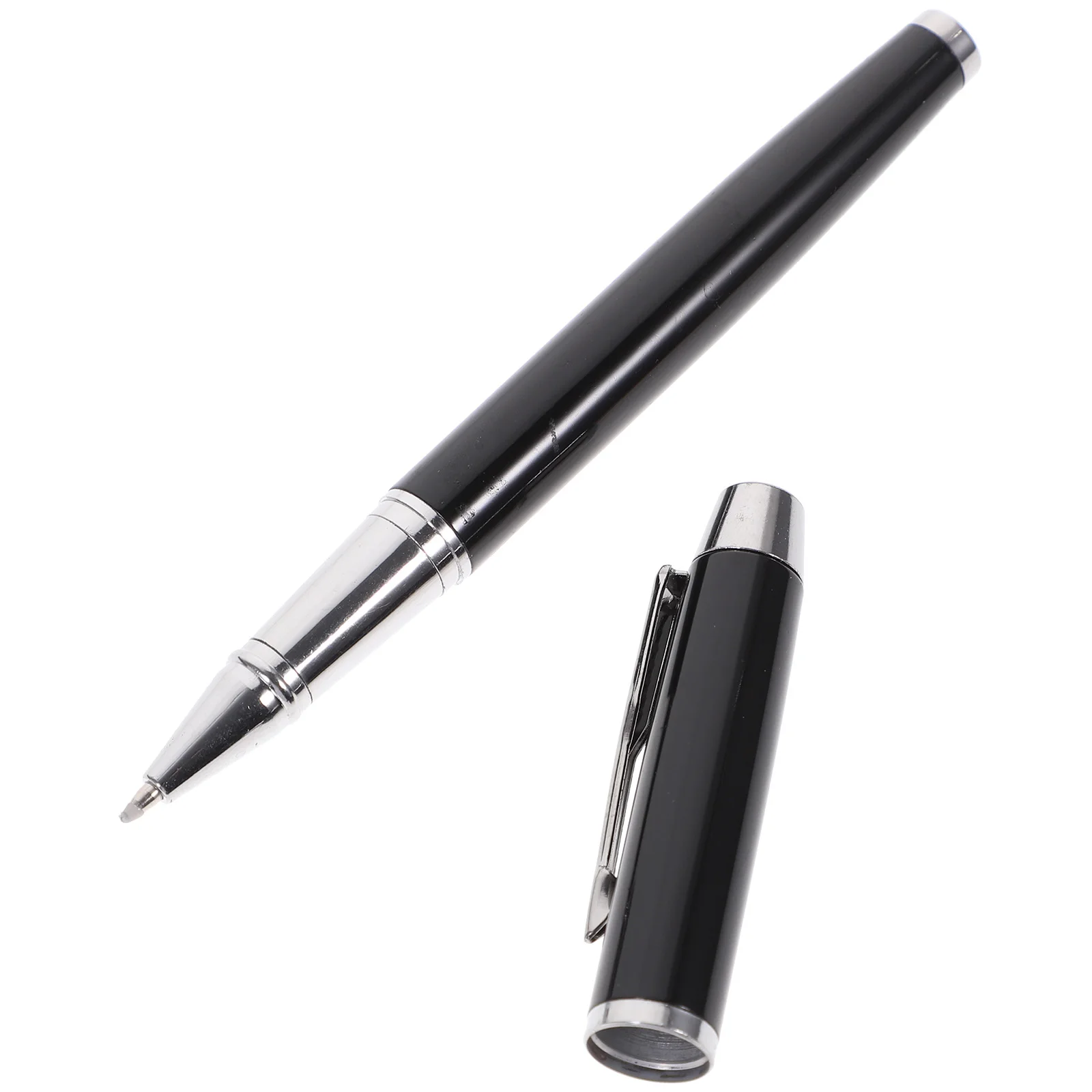 

1 set Slim Black Alloy Gift Packaging Office Stationery Home Wrapping Case Pen Signing Pen Kit Box Signing Case Kit