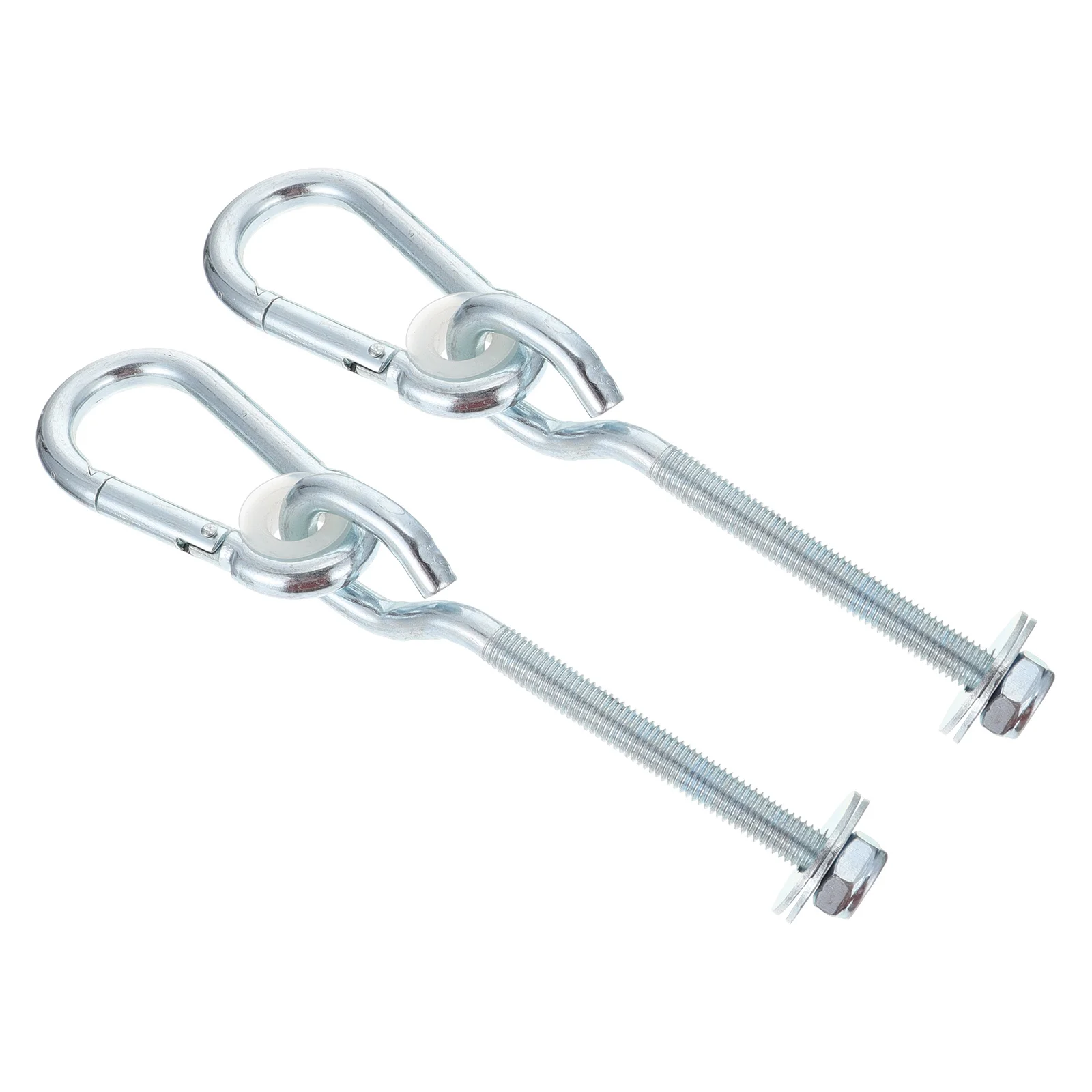 

1Pair Swing Carabiner Hooks Outdoor Heavy Duty Swing Hangers Easy Installation Hammock Hanging Accessories Hammock Hanging Kit