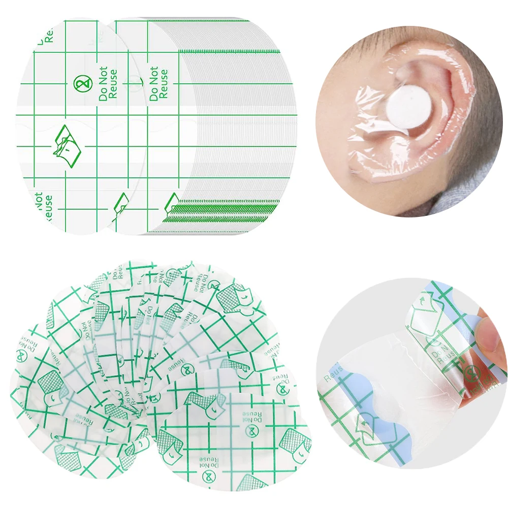 

Waterproof Ear Covers 20pcs pcs Disposable Ear Protectors for Swimming,Bathing,Surfing Hairdressing Dye Shield Protection