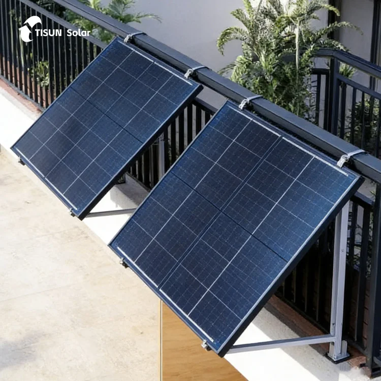 1000W Balcony Solar System On Grid Solar Panel Micro Inverter Balcony Mounting PV System Home Energy Solution