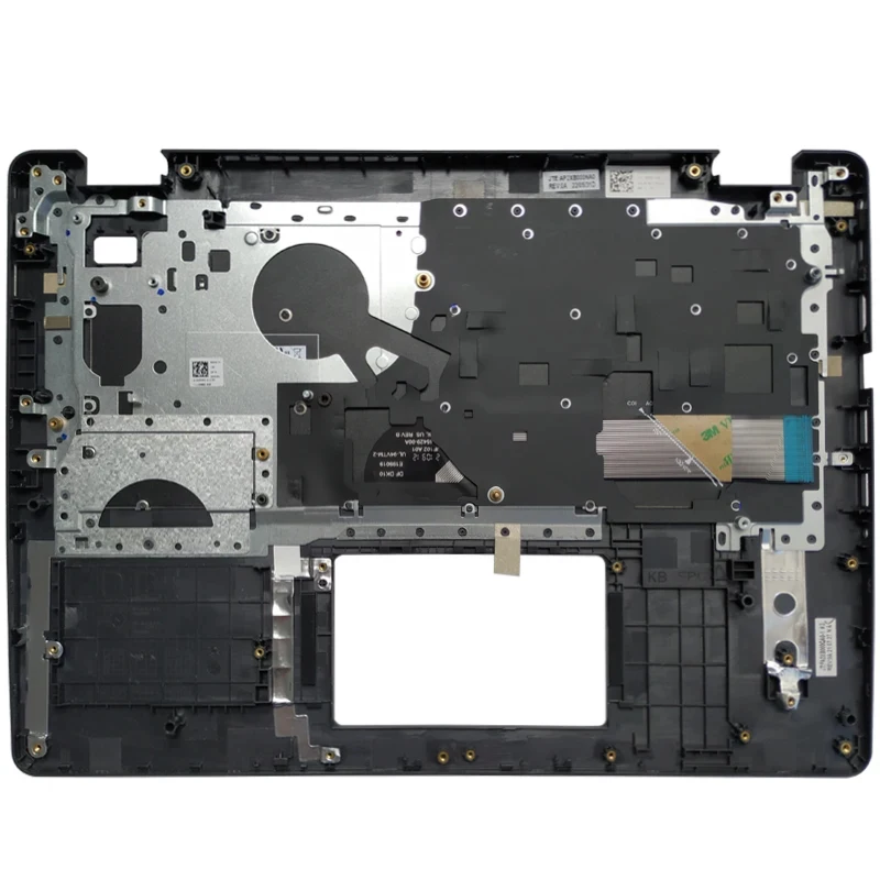F+ NEW UK/Russian/US/Latin/Spanish/Brazil Laptop Keyboard & Palmrest Upper Cover Case For Dell Vostro 3400 3401 3405 V3400