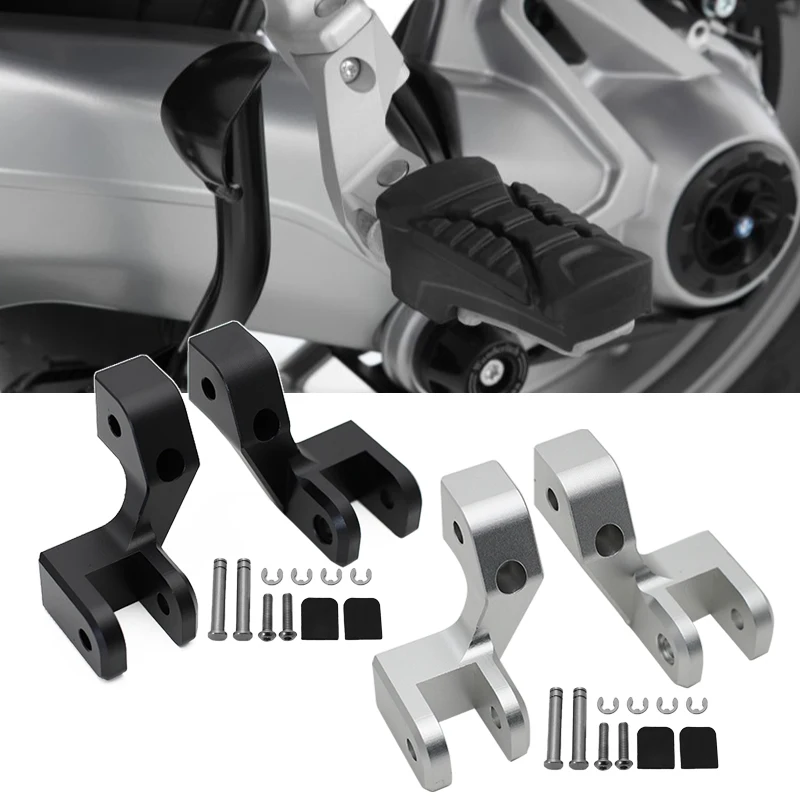 For BMW R1300GS R 1300 GS Footpeg Lowering Kit R 1300GS ADV 2023 2024 2025 Passenger Footrest Lowering Relocation Rider Foot Peg