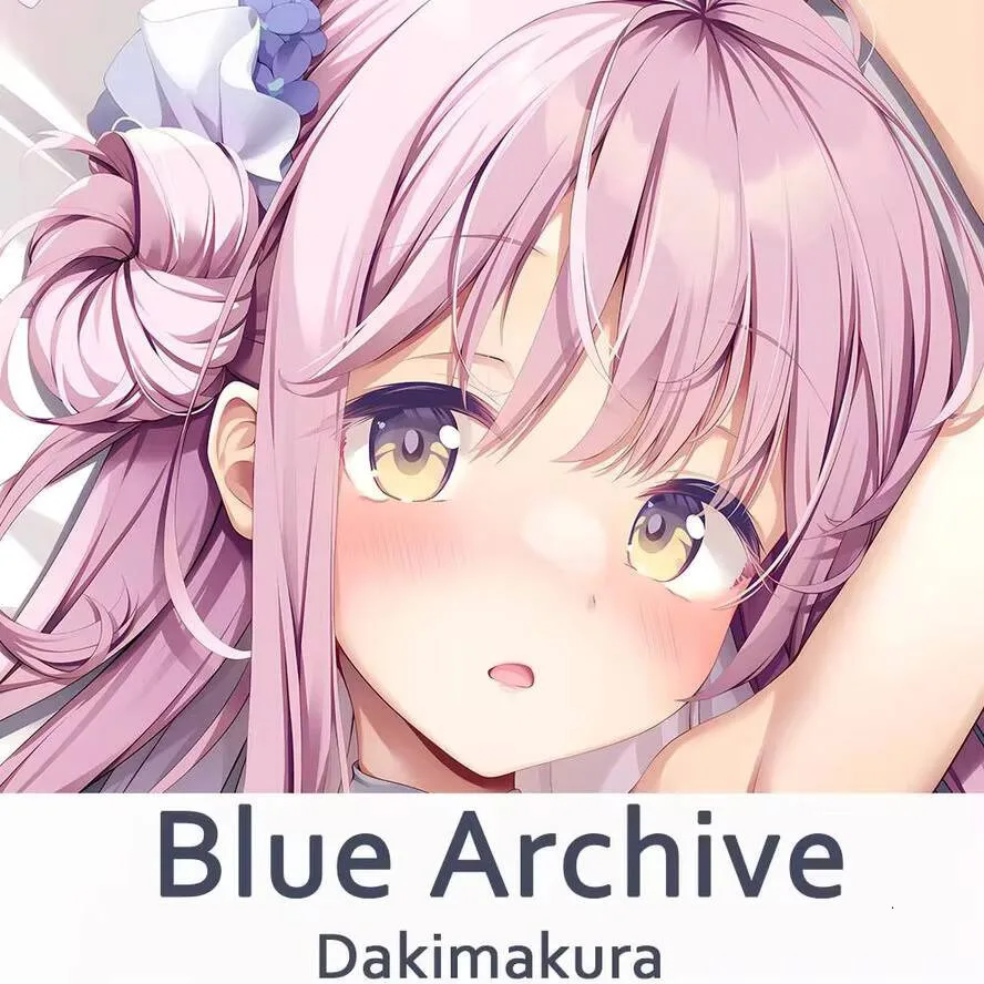 

Архив Мика Синий Мисоно Дакимакура 2WAY Шарнирная наволочка для тела Чехол Аниме Подушка