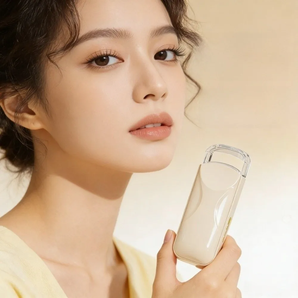 Long Lasting Electric Eyelash Curler Handheld USB Charging Heated Lash Curling Tool Simple Control Lash Shaping Tool
