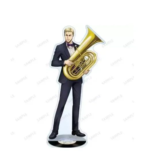 Anime Attack on Titan Levi Ackerman Eren Jaeger Stand Figure Acrylic Model Plate Cosplay Props Collection Desktop Decor Gifts MO