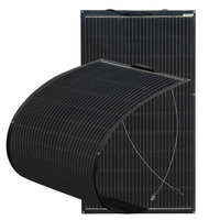 XINPUGUANG Solar Panel Solar Cell 100 Watt (1 pcs o 2 pcs 100W ) 200W Flexible paneles solares Módulo cargador de batería para RV Barcos Coche Casa Carga de la batería Fuente de alimentación al aire libre