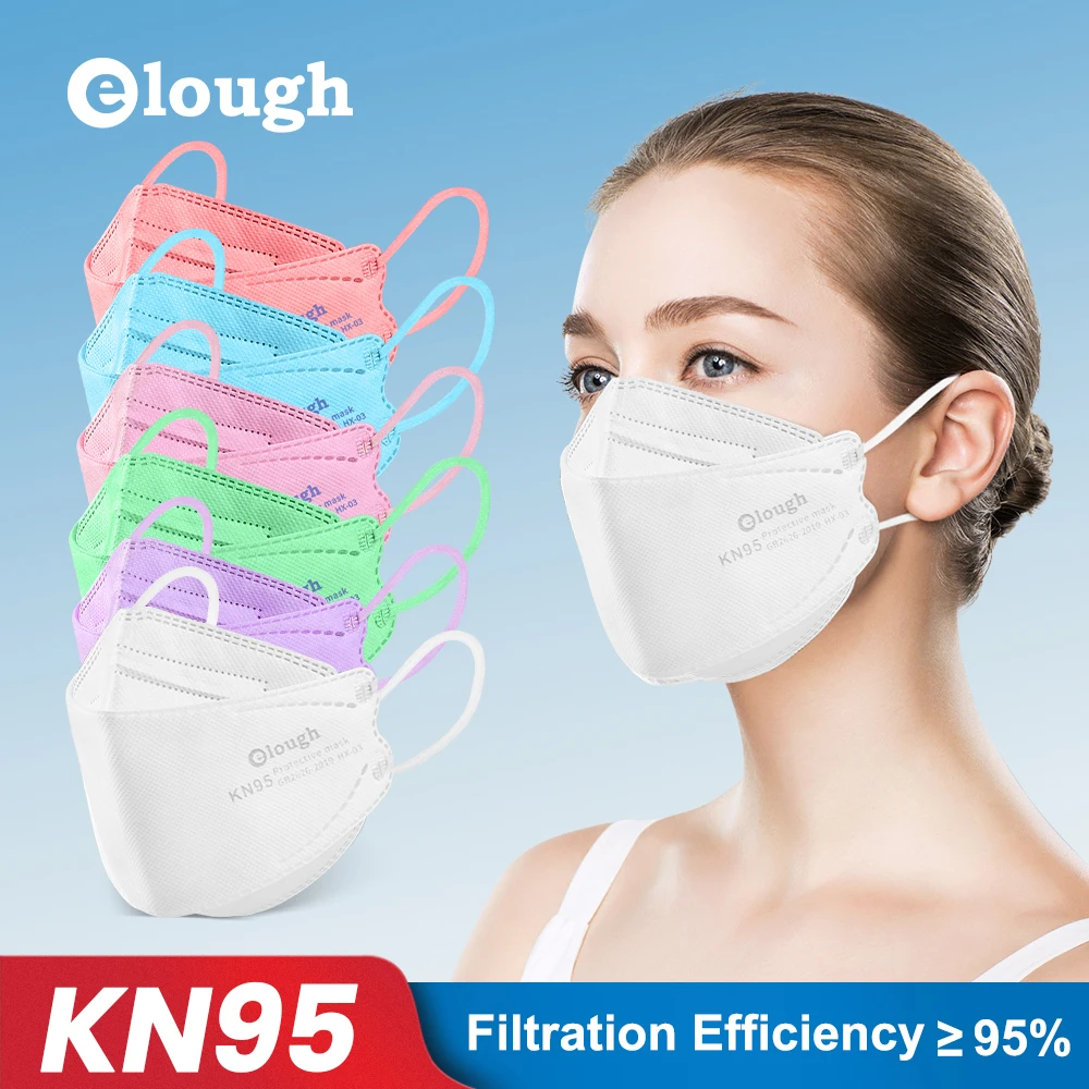 10-100Pcs CE Kn95 Masks ffp2 mascarillas Security Protection Mask Approved hygienic Face Mask mascherine ffp2 respiratory masque