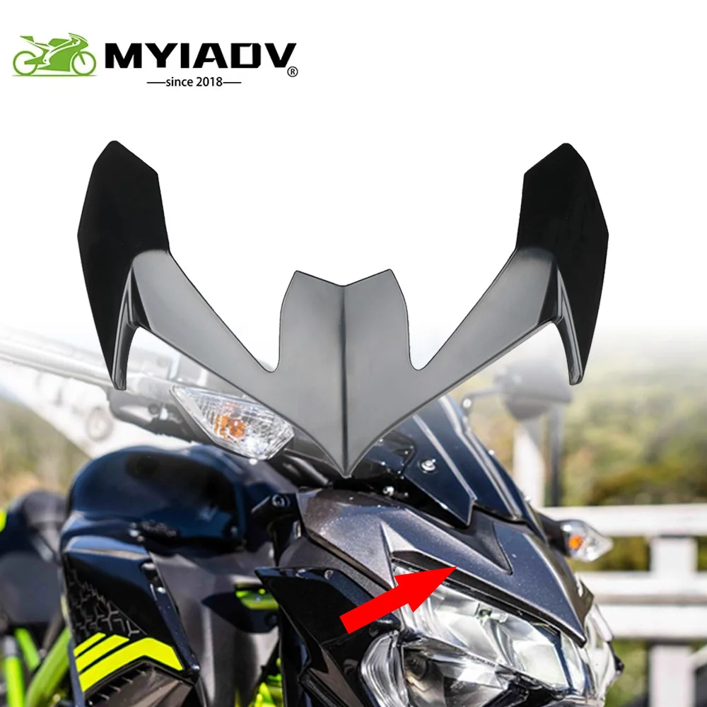 Unpainted Motorcycle Accessories For Kawasaki Z900 2020-2024 2025 Z 900 Front Beak Nose Cone Fairing Cowls Upper Headlight Cover