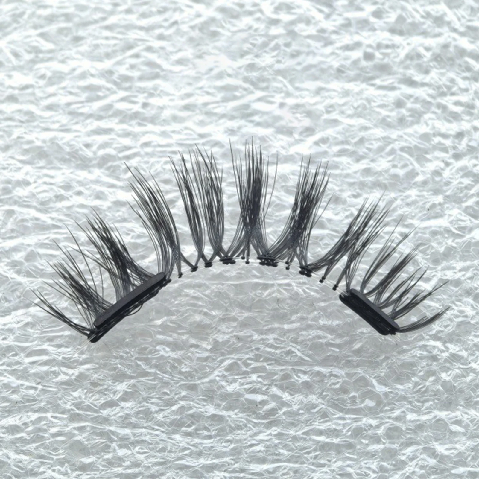 Tira de pestañas reutilizable, pestañas postizas magnéticas, extensiones de pestañas magnéticas naturales, efecto de levantamiento de ojos, suministros de maquillaje DIY