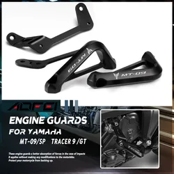 MT09 Motorcycle Engine Protection Bar Guard Frame Slider FOR YAMAHA MT-09 SP Tracer 900 9 GT 2021 2022 Crash Bar Fall Protecto
