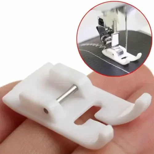 plastic presser foot 7301P for domestic sewing zigzag non-stick foot for leather and special fabric