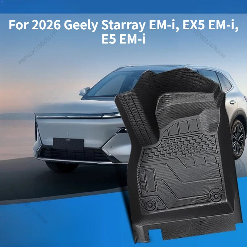 tpe-full-surround-floor-mats-cargo-liner-trunk-mat-carpet-set-for-geely-starray-em-i-proton-emas-7-2026-wear-resistant