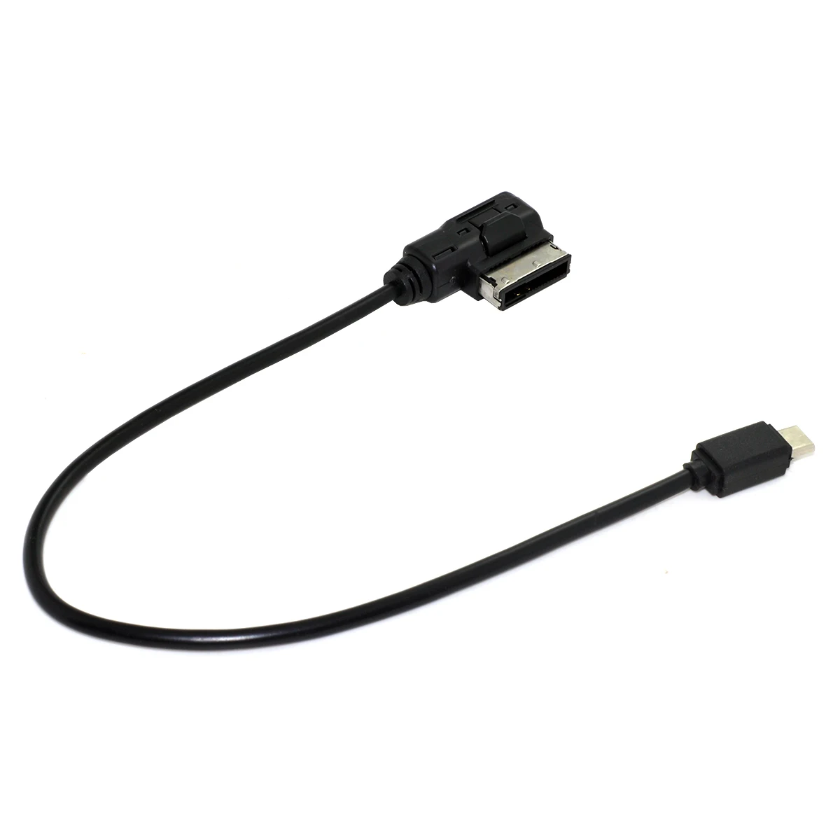 Xiwai Chenyang USB-C USB 3.1 Type C Media in AMI MDI สายอะแดปเตอร์ชาร์จสำหรับรถยนต์ VW Audi 2014 A4 A6 Q7 Q5 & สำหรับ Chromebook