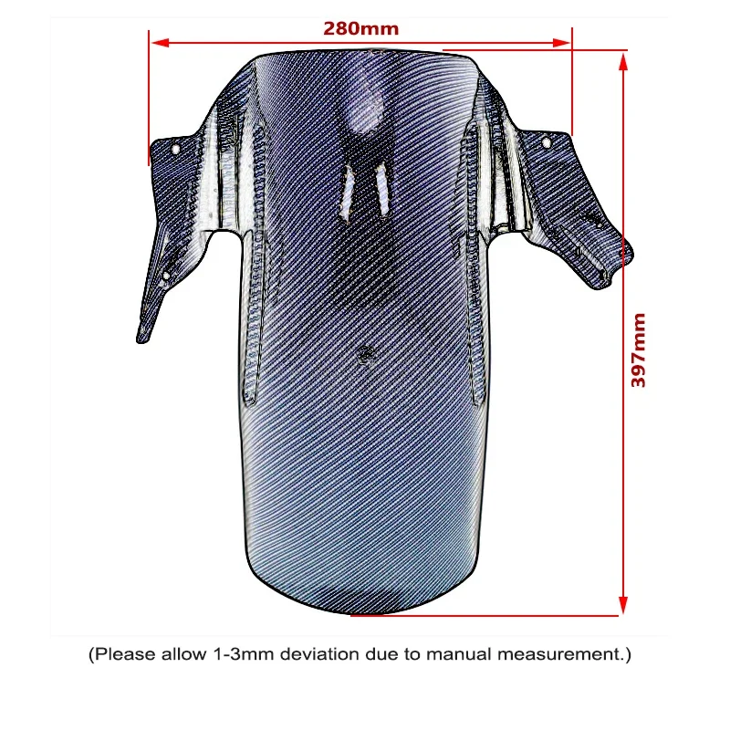 For BMW F800GS F 800 GS ADV Adventure F800 GS 2013-2017 2015 2016 Motorcycle Rear Fender Mudguard Mud Guard Splash Guard - view 4