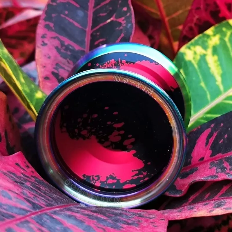 حلقة خارجية احترافية من الفولاذ المقاوم للصدأ يويو معدنية مع سبائك الألومنيوم عالية السرعة غير مستجيبة يو يو ألعاب كلاسيكية للأطفال #1