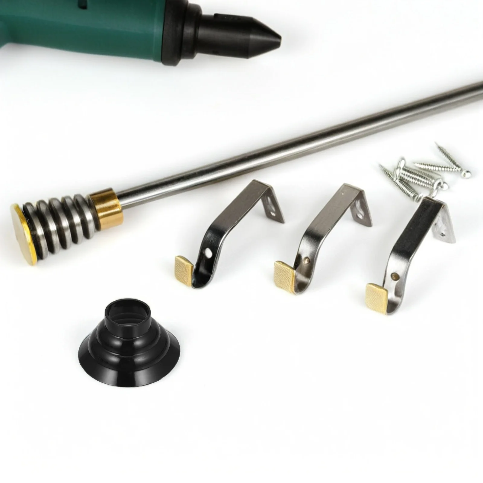 

5Pcs Walking Cane Tips Replacement: Heavy Duty Plastic Tips for Canes Hiking Sticks Trekking Poles Walker Accessories Non-Slip