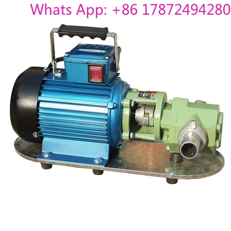Stainless Steel Portable Gear Oil Pump/food Grade Liquid Delivery Pump/anti-corrosion Liquid Pump
