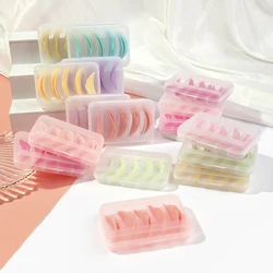 GLIMOCN5pairs Silicone Eyelash Perming Pad Lashes Rods Shield Lifting 3D Eyelash Curler Accessories Applicator Tools