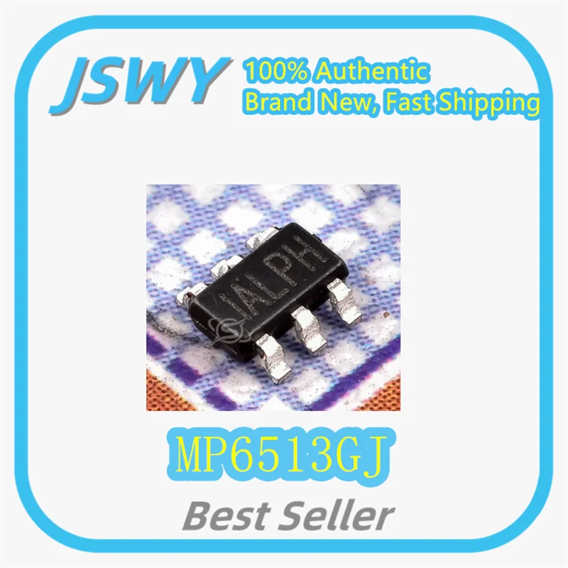 

(10/50) MP6513GJ-Z MP6513GJ SOT23-6 Power Management IC - Brand New Original