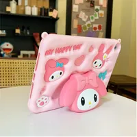 Kids Case for Huawei Matepad SE 11 2024 11 inch AGS6-W00 W09 L09 Cute Cartoon Tablet Cover with Telescopic Melody Stand