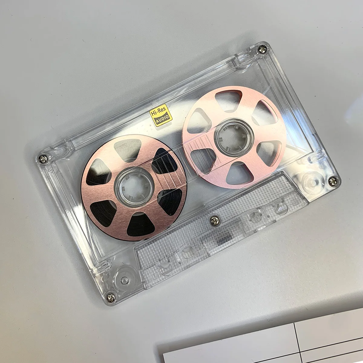 Retro Reel-to-Reel-Kassette, beidseitig beschichtetes Metall, 50 Minuten, leeres Kassettenband für Walkman-Aufnahmen (mit 50-minütigem Band) – Detail 8