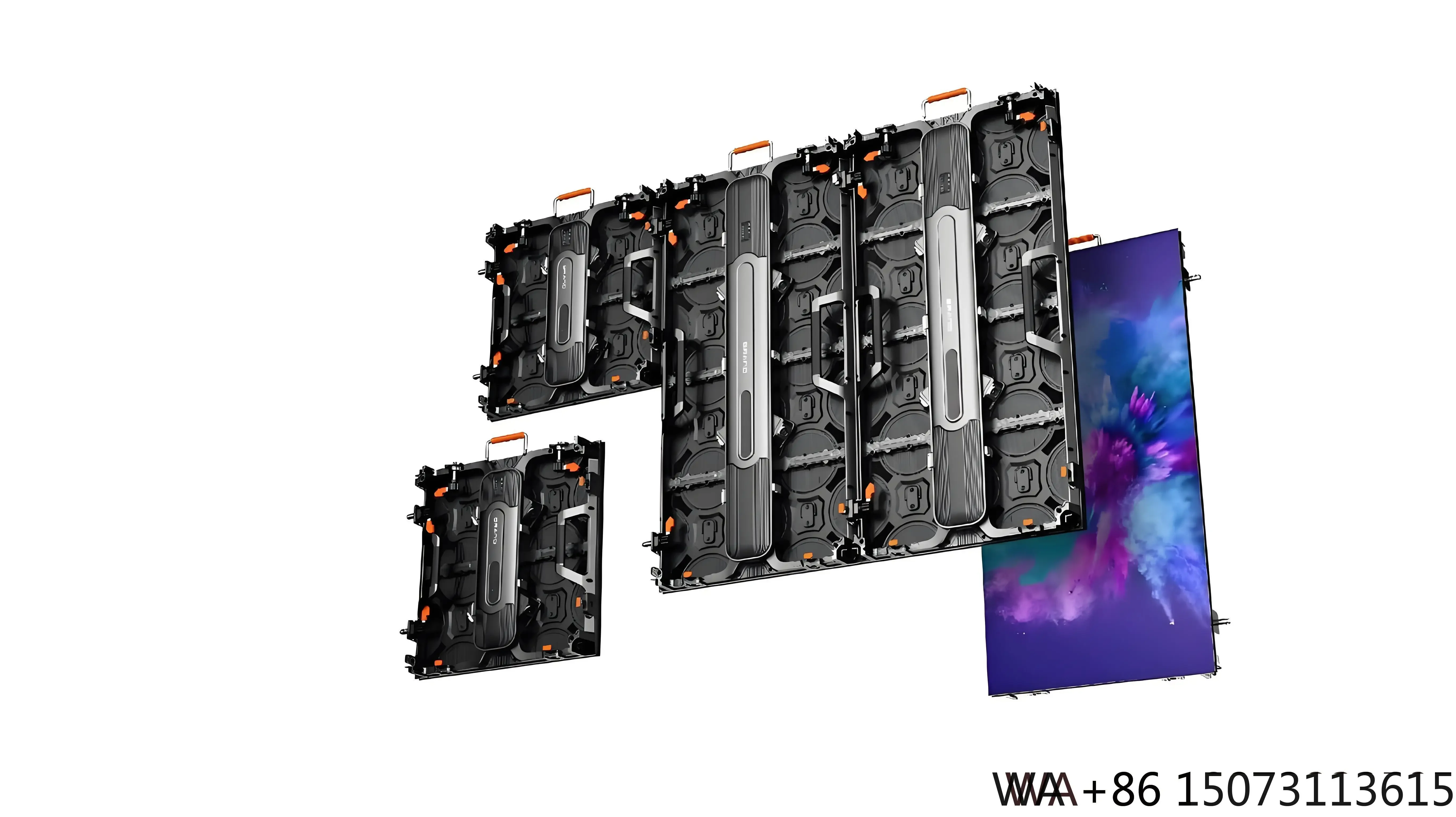 

Уличный водонепроницаемый полноцветный светодиодный экран P2.604/P3.91/P4.81 для мероприятий и сценических фонов