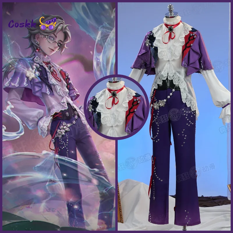 Anime Cosplay Dress For Men - Fotoğrafçı Joseph Cosplay Kostümü Identity V