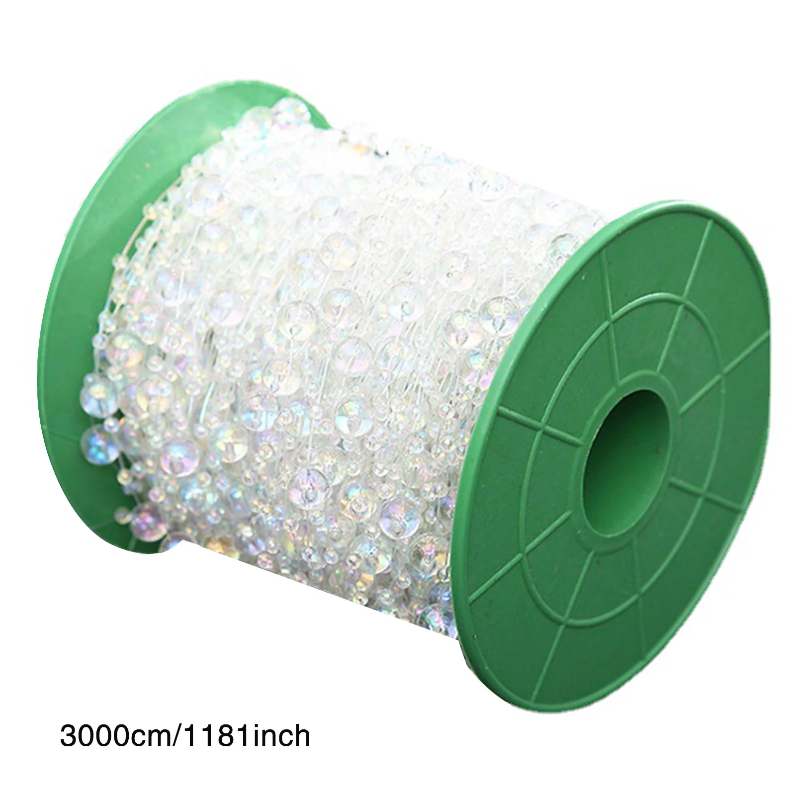 30m Dekorative Perlenkette Transparente Bunte Dekorationsperlen-Schnur DIY Dekorative Perlenkette 2026 Festival Party Deko-Requisiten – Detail 16