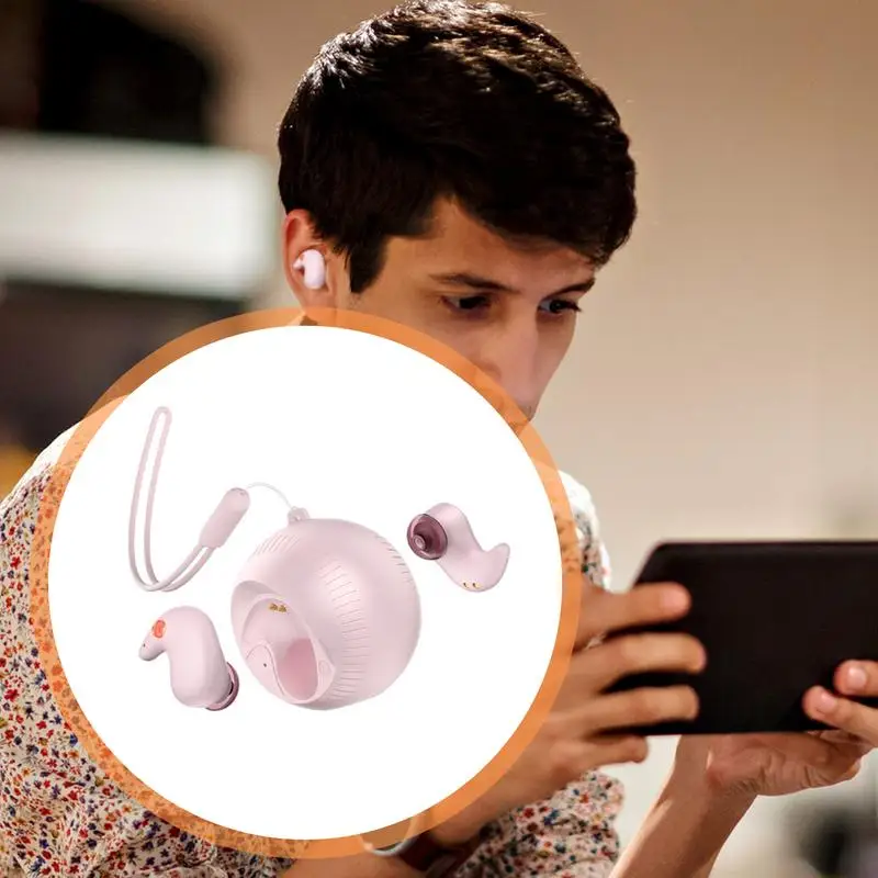 Беспроводные наушники с шумоподавлением Беспроводные наушники с шариковым чехлом Встроенный микрофон Шумоподавление Чистый звук