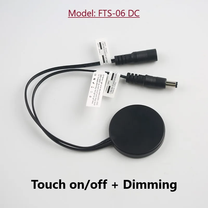DC12V 24V Doordringbare Smart Sensor 5A 60W Houten Board Touch Schakelaar voor Kast LED Licht Touch schakelaar
