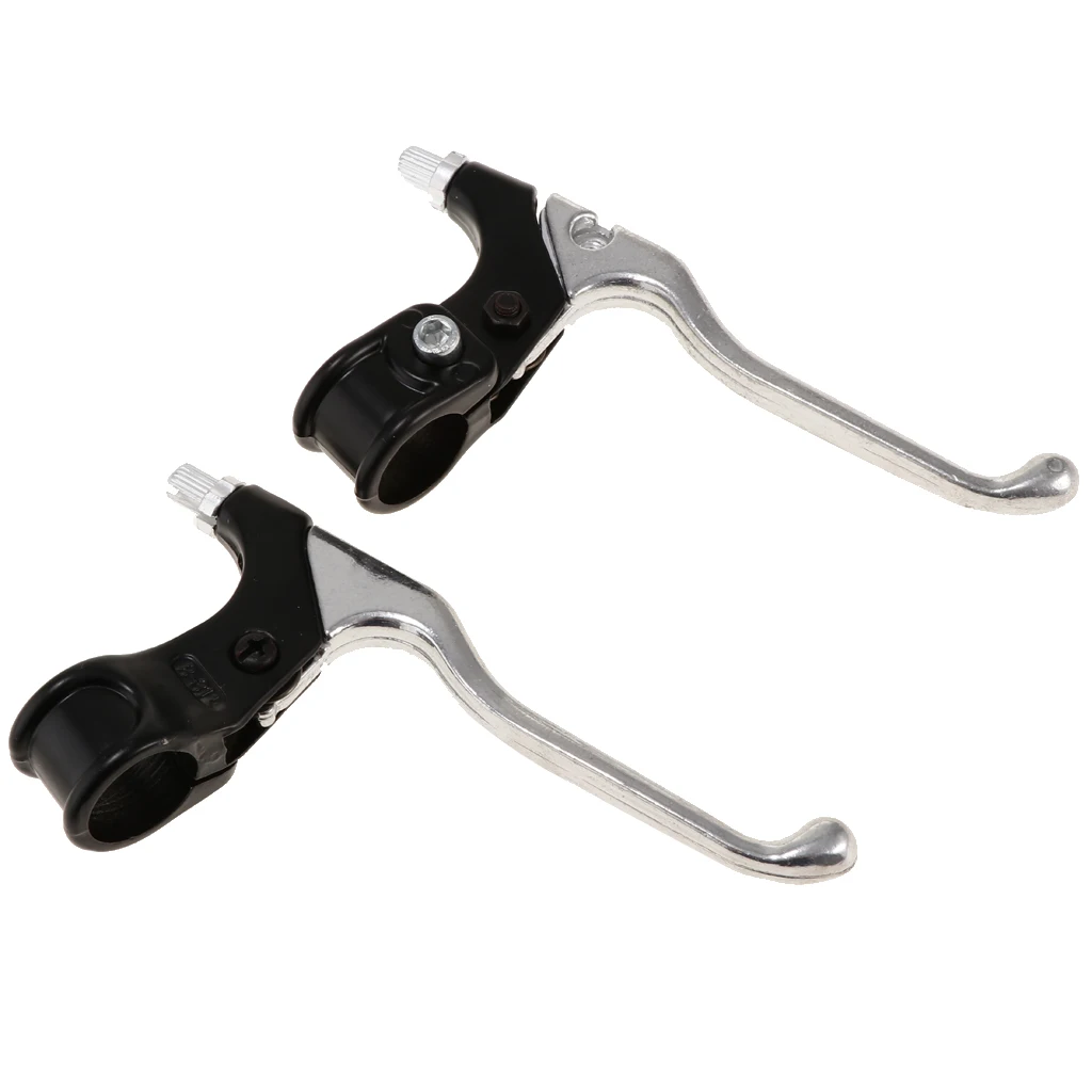 1 Pair Aluminum Alloy Bike Brake Levers Handbrakes V-Brake MTB Road Fixed Gear Bicycle 22mm Handlebar Bike Accessories