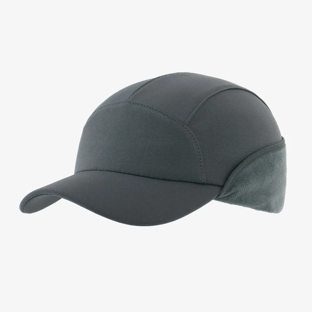 Einfache, einfarbige Winter-Baseballkappe aus Polarfleece, winddichte Ohrenschutzmütze für Herren, Snapback, dicke Ohrenschutzmütze für den Außenbereich. – Detail 10