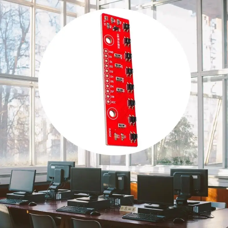 F68C เซ็นเซอร์ตรวจจับอินฟราเรดโมดูล DIY สำหรับเครื่องตรวจจับอินฟราเรด 8 บิตเซ็นเซอร์