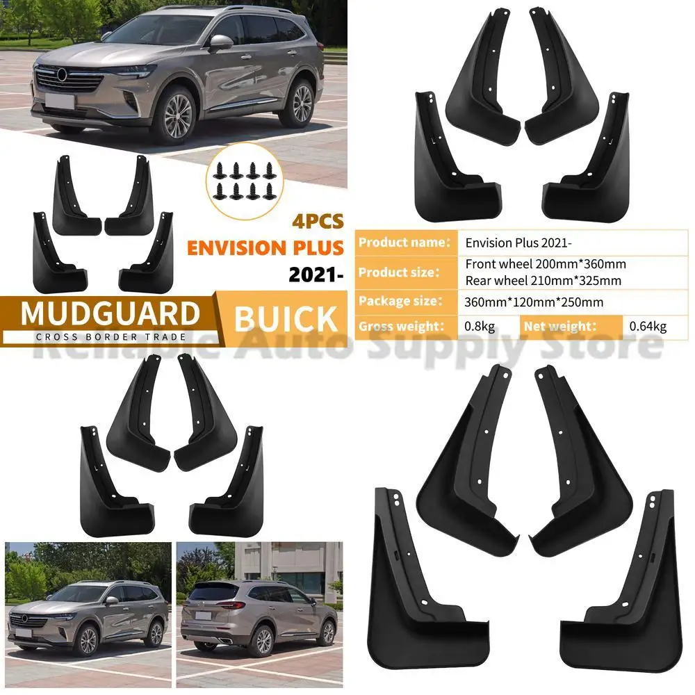 

For Buick Envision Plus 2021-2025 Mud Flaps Fender Liners Premium Auto Accessories High Quality Durable Protection for All Weath