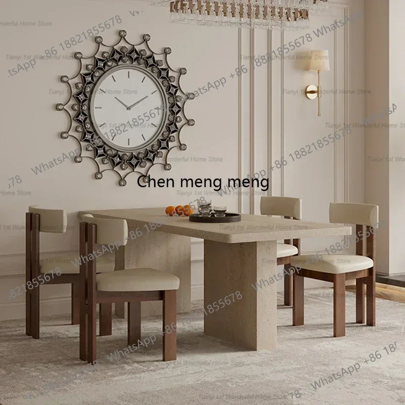 

Italian Style Simplicity Luxury Modern Dining Tables Designer Restaurant Dining Tables Kitchen Home Furniture Bordservice