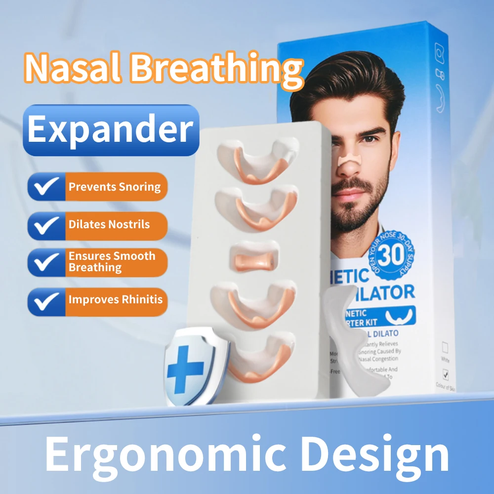 

Magnetic Nose Strips,anti-Snoring Nose Clip,nasal Breathing Dilators Starter Kits,increase Air Intake Improve Sleeping