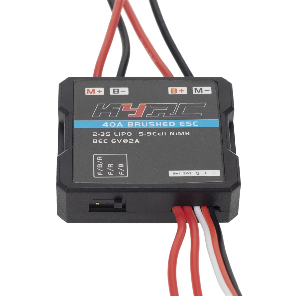 RCGOFOLLOW Aluminum Alloy Brushless ESC Electric For 1/16 WPL MN B1 B16 B36 B14 B24 C14 C24 C34 D90 MN99S MN45