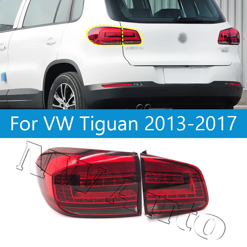 

Задний фонарь стоп-сигнала для VW Tiguan 2013-17 задний бампер внутренний внешний внутренний задний фонарь стоп-сигнал