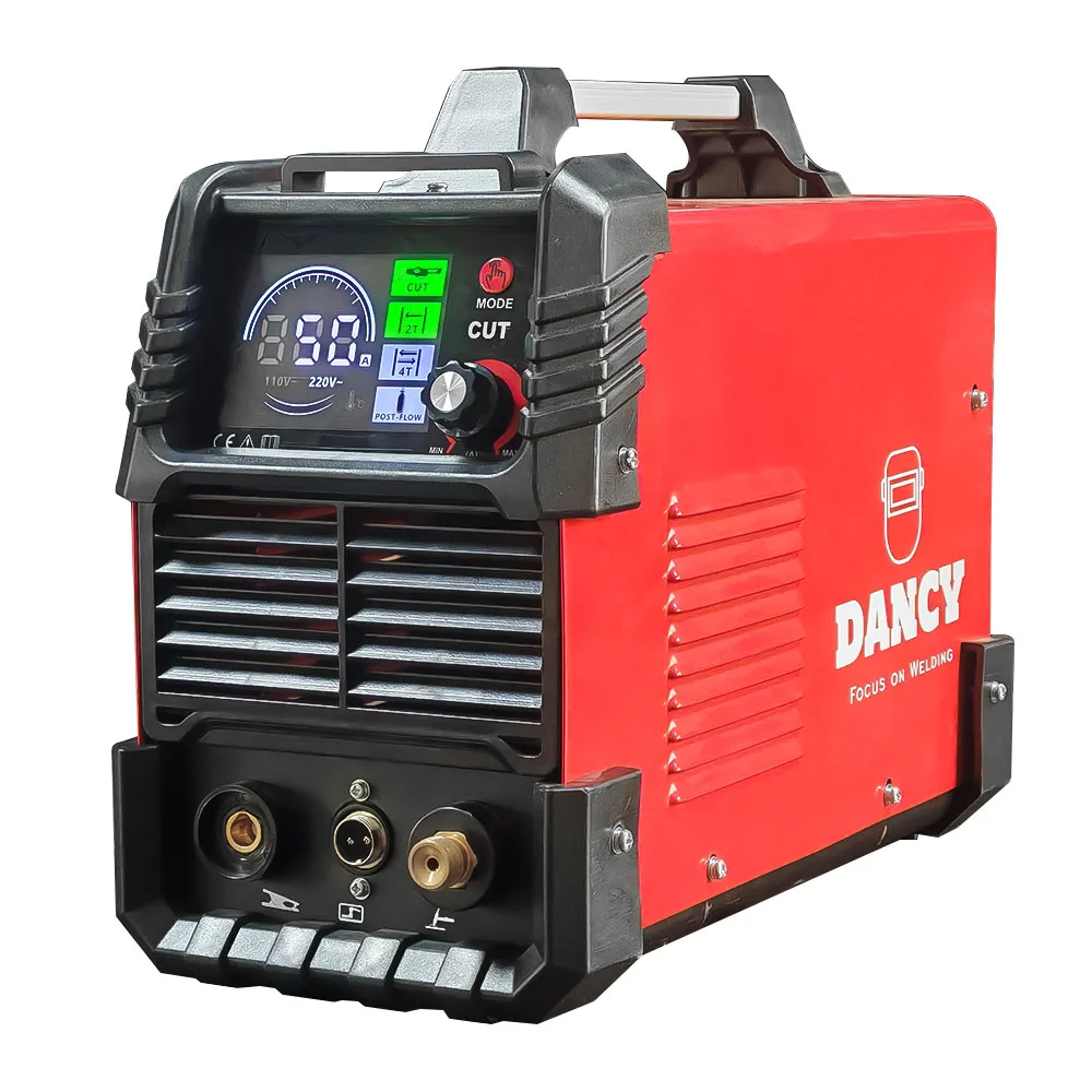 

CUT50 50 А портативный плазменный резак большой светодиодный дисплей 220 В 110 В строительный станок для резки плазменные сварки макс. 13 мм