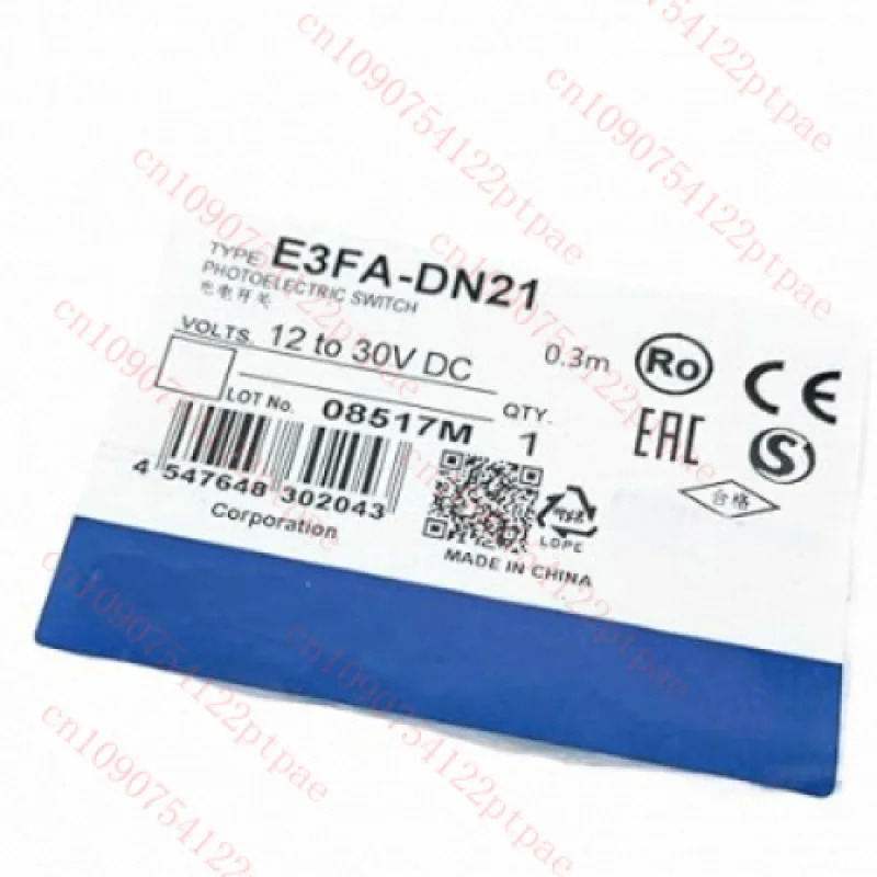 Authentic New  E3FA-DN21 DN22 DN23 DP21 DP22 DP23 RN21 RP21 TN21 TP21 TP22 RP22 DP24 DP25 Photoelectric Sensor