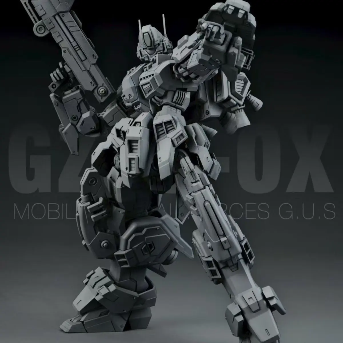 Novo modelo zzza 1/100 mg GZSS-OX gus kits de modelo de montagem kits de esqueleto de plástico anime figura de ação robô modelo presentes brinquedo em estoque
