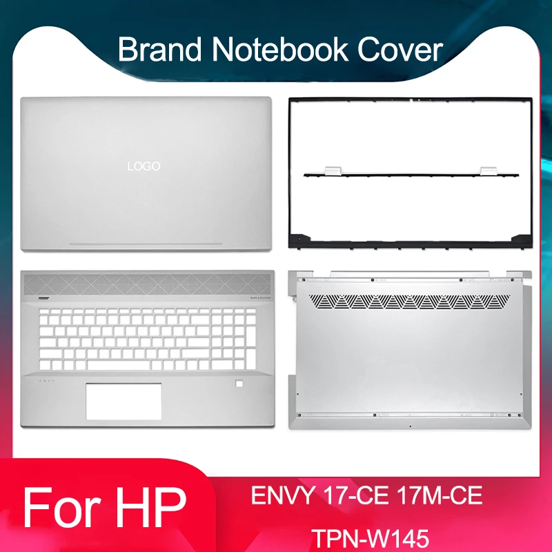 New Laptop Case For HP ENVY 17-CE 17M-CE TPN-W145 Laptop LCD Back Cover Front Bezel Upper Palmrest Bottom Case L55393-001