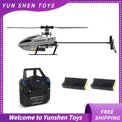 C129 V2 Rc Helicopter 4 Channel Remote Controller Helicopter Charging Toy Drone Model Uav Outdoor Aircraft Rc Toy Christmas Gift