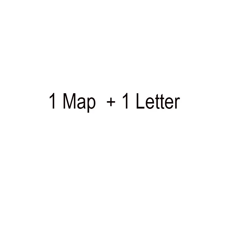 1 Map And 1 Letter