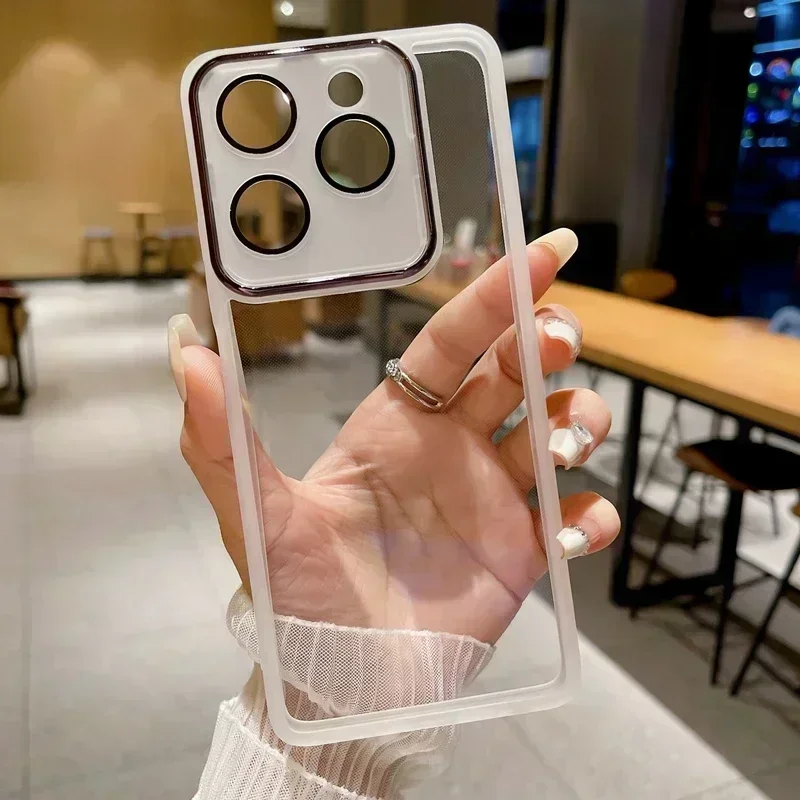 Capa para tecno spark go 2024 20 pro plus 20c 10 10c 9 8c pop 8 7 plus pova 6 pro com lente de câmera protetor de película