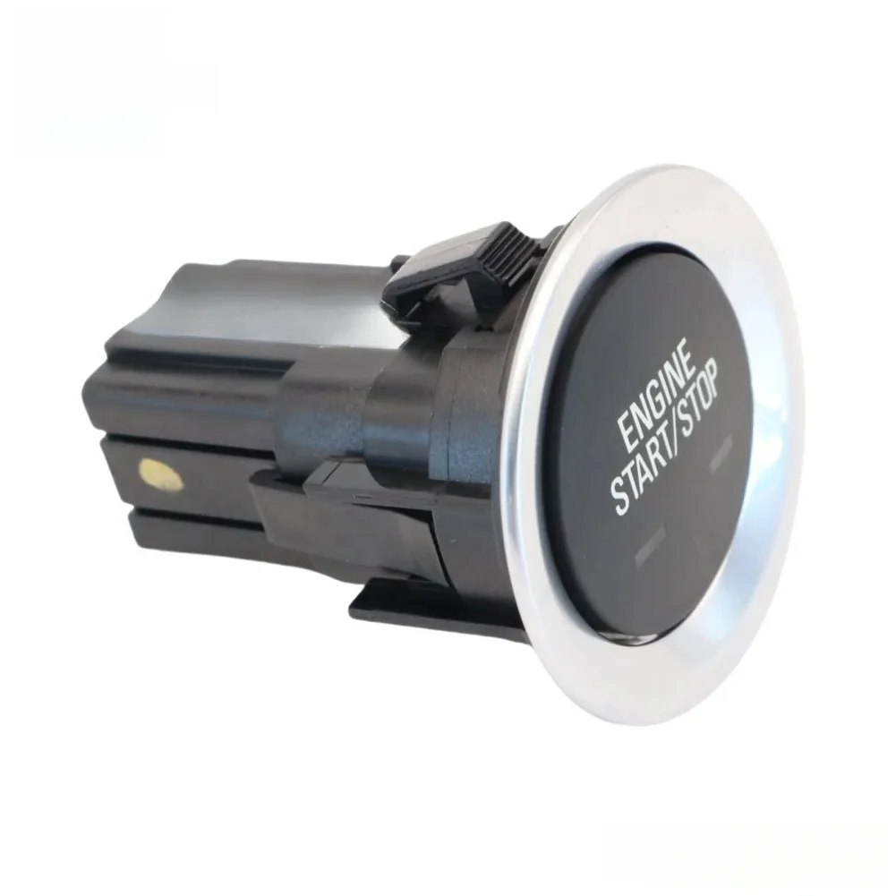Interruptor resistente ao desgaste, interruptor de parada de partida de ignição, design compacto, guia de instalação incluído, sistema de ignição de carro