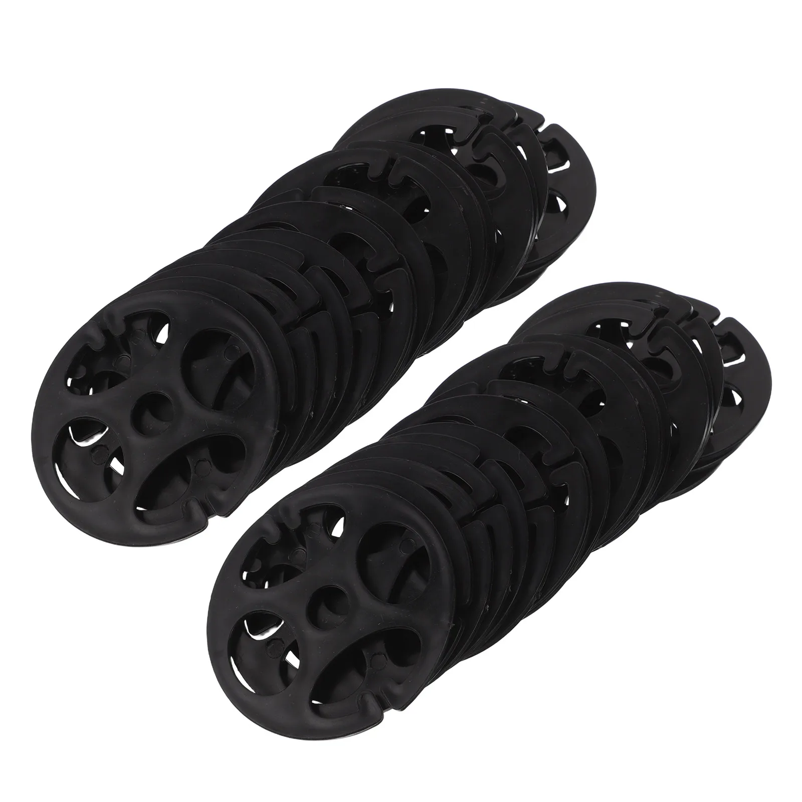 

100pcs Seat Cushion Plastic for Straps Adjustable Position Easy Installation Universal Fit Auto Accessories