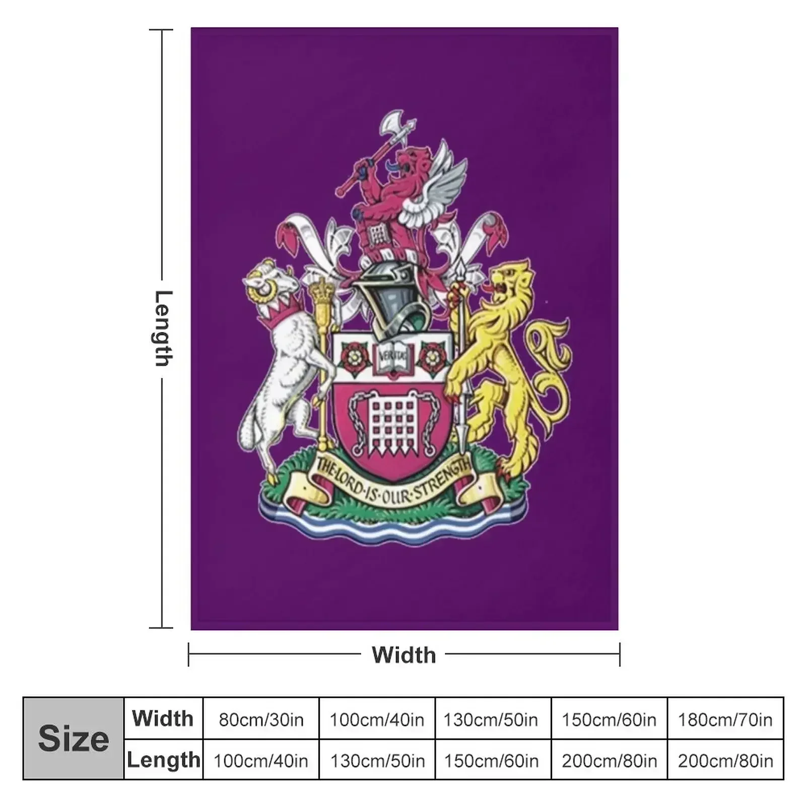 Westminster of icon Throw Blanket Single Multi-Purpose Blankets