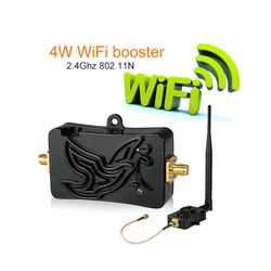 2.4Ghz/5Ghz 4/5W 802.11n/g/b Enance Wzmacniacz sygnału Wi-Fi Wzmacniacz karty bezprzewodowej Wi-Fi Repeater Power Router Adapter dalekiego zasięgu